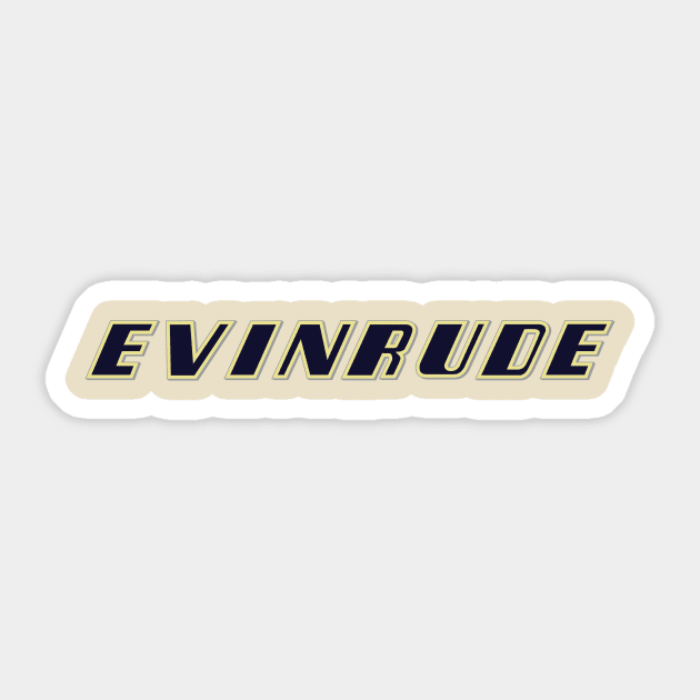 Evinrude Sticker by MindsparkCreative